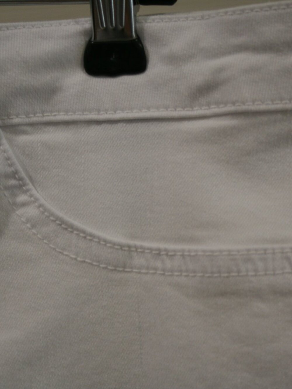 Just Black White Skinny Jeans Size 32 - Picture 4 of 10